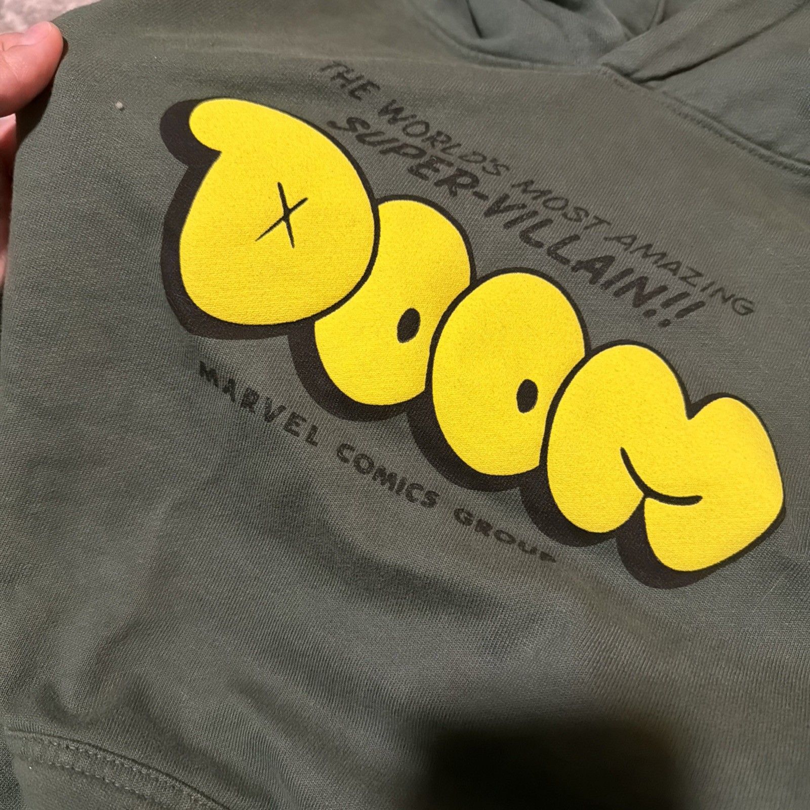 Culture Kings Marvel Doctor Doom Oversized Hoodie Large L — image 4 of 5